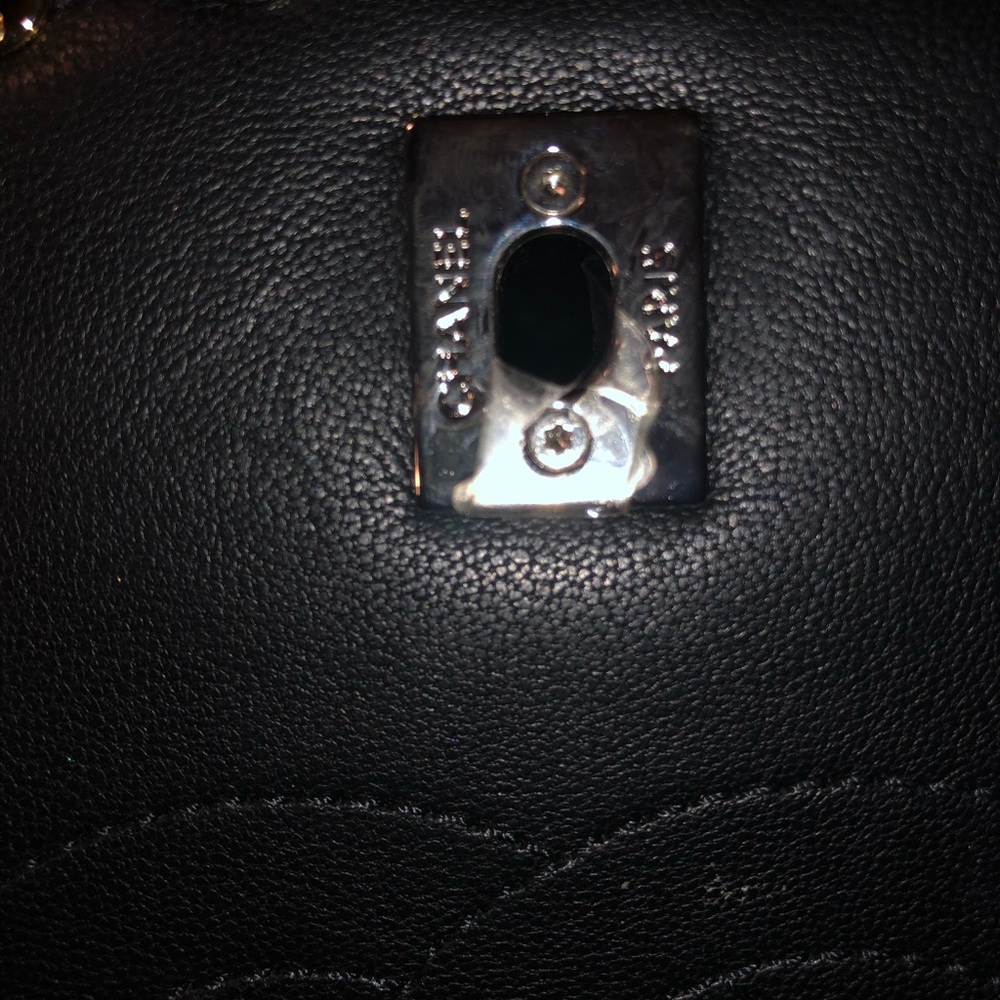 Chanel gold and silver stud crossbody bag - Picture 14 of 15